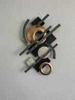 Metalen muur decoratie, Ophalen, Zo goed als nieuw
