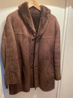 Vintage lammy coat - Heren winter jas - maat M, Kleding | Heren, Gedragen, Maat 48/50 (M), Ophalen of Verzenden, Bruin