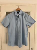 WE Fashion Lichtblauw Overhemd M, Ophalen of Verzenden, Zo goed als nieuw, Blauw, Halswijdte 39/40 (M)