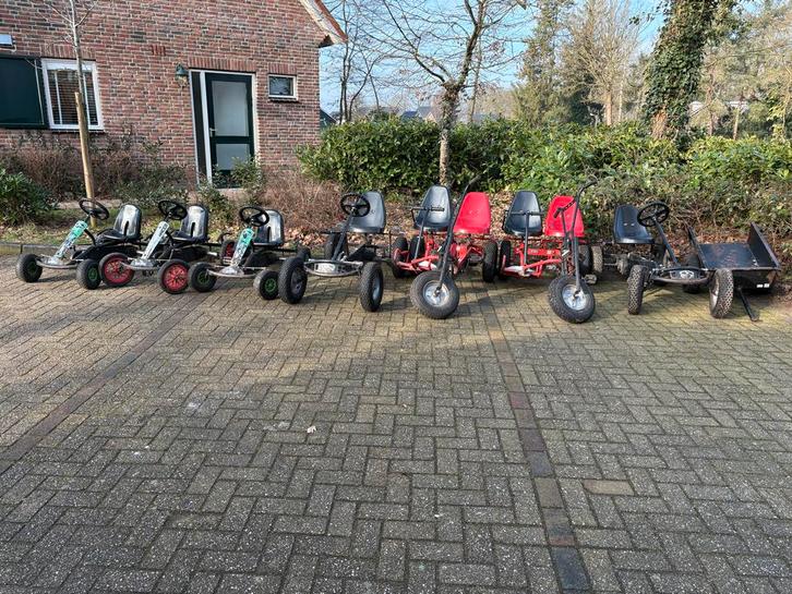 partij Dino  skelters 7 stuks en 2 jaar oud, Kinderen en Baby's, Speelgoed | Buiten | Skelters, Gebruikt, Overige merken, Duozit