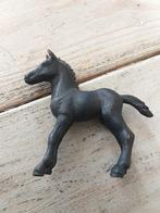 Schleich Veulen - Zwart Fries, Ophalen of Verzenden, Zo goed als nieuw, Paard, Beeldje of Figuurtje