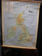 2x landkaart Groot Brittannie en Ierland, oud+ouder gedetail, Gelezen, Verenigd Koninkrijk, 2000 tot heden, Ophalen of Verzenden