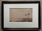 Jan Mankes 1889-1920 / Heliogravure Waterlandschap 1923, Antiek en Kunst, Kunst | Etsen en Gravures, Ophalen of Verzenden