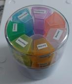 Pillendoos / medicijnbox voor een week, Diversen, Verpleegmiddelen, Ophalen, Nieuw