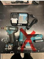 Makita slagschroevendraaier, lader en accu 10.8v 12v cxt, Doe-het-zelf en Verbouw, Gereedschap | Boormachines, Verzenden, Zo goed als nieuw