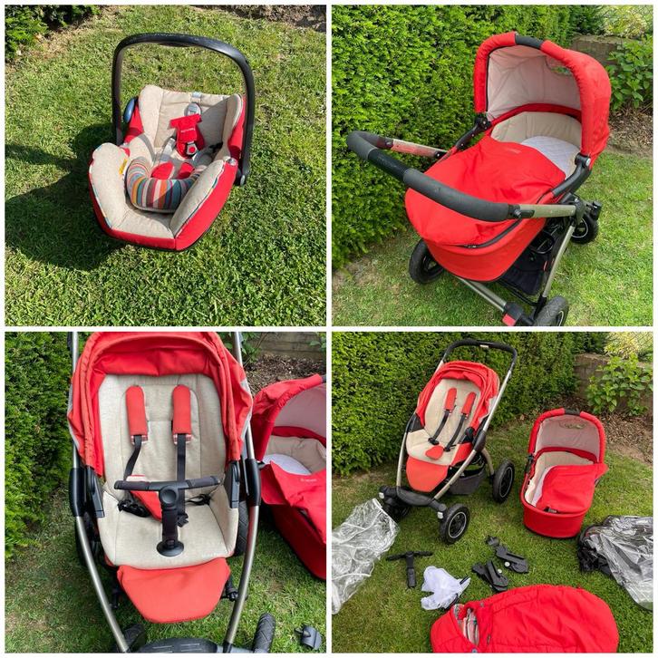 Kinderwagen combinatie Maxi Cosi, Kinderen en Baby's, Kinderwagens en Combinaties, Gebruikt, Combiwagen, Maxi-Cosi, Luchtbanden