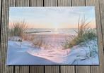 Canvas schilderij strand, Huis en Inrichting, Woonaccessoires | Schilderijen, Tekeningen en Foto's, Ophalen, 50 tot 75 cm, Overige typen