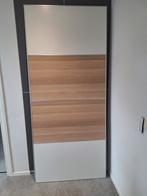 Ikea pax schuifdeuren 200x236 glas hout wit, Huis en Inrichting, Glas, Zo goed als nieuw, 200 cm of meer, Ophalen