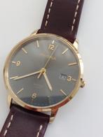 Prisma herenhorloge P1648, Sieraden, Tassen en Uiterlijk, Horloges | Heren, Leer, Staal, Polshorloge, Zo goed als nieuw