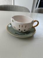 Kleine kop en schotel, Ophalen, Zo goed als nieuw, Overige stijlen, Kop(pen) en/of Schotel(s)