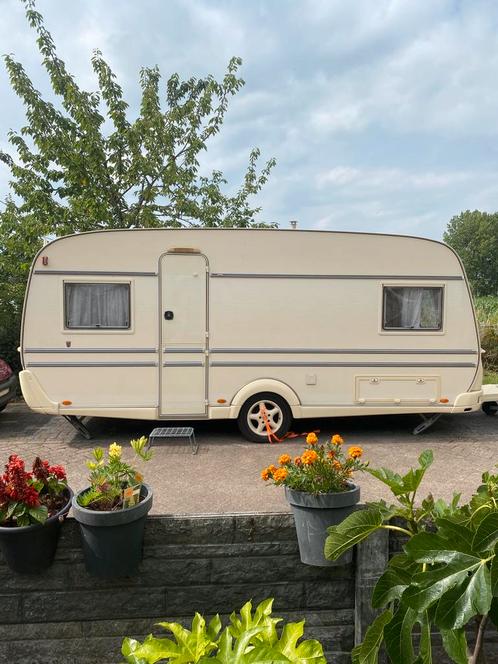 Tabbert Comtesse 540, Caravans en Kamperen, Caravans, Particulier, tot en met 4, 1250 - 1500 kg, Rondzit, Tabbert, Vast bed, 5 tot 6 meter