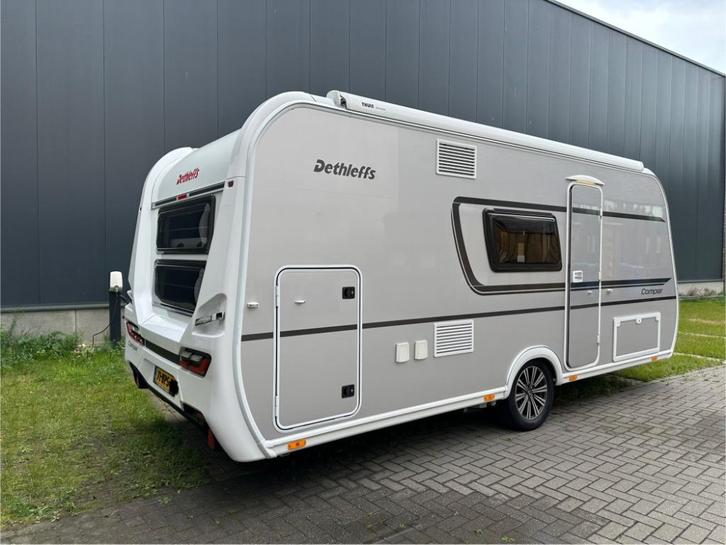 Caravan Dethleffs Camper 500 QSK nieuw 8.718 euro voordeel, Caravans en Kamperen, Caravans, Bedrijf, tot en met 5, 1500 - 2000 kg