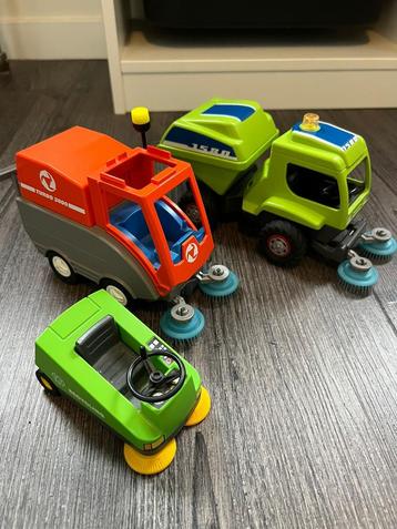 Playmobil city: veegmachines set van 3 stuks beschikbaar voor biedingen