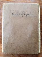 Vriend of Vijand - 1911 - Propagandaclub drankbestrijding, Gelezen, Ophalen of Verzenden, Nederland, Maatschappij en Samenleving