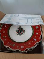 6 ontbijtborden Villeroy en Boch Toy's Delight Nieuw in doos, Diversen, Kerst, Ophalen of Verzenden, Nieuw