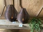 NIEUW set zwaar metalen windlichten Suneko Light & Living, Ophalen of Verzenden, Nieuw, Metaal