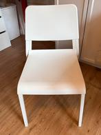 4x IKEA ‘Theodores’ stoel, Huis en Inrichting, Stoelen, Ophalen, Zo goed als nieuw, Wit, Vier