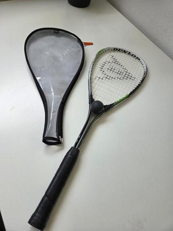 Dunlop Squashracket met Hoes  beschikbaar voor biedingen