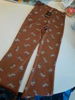 Nieuwe flared broek - Me and my monkey - maat 140, Broek, Meisje, Nieuw, Ophalen of Verzenden