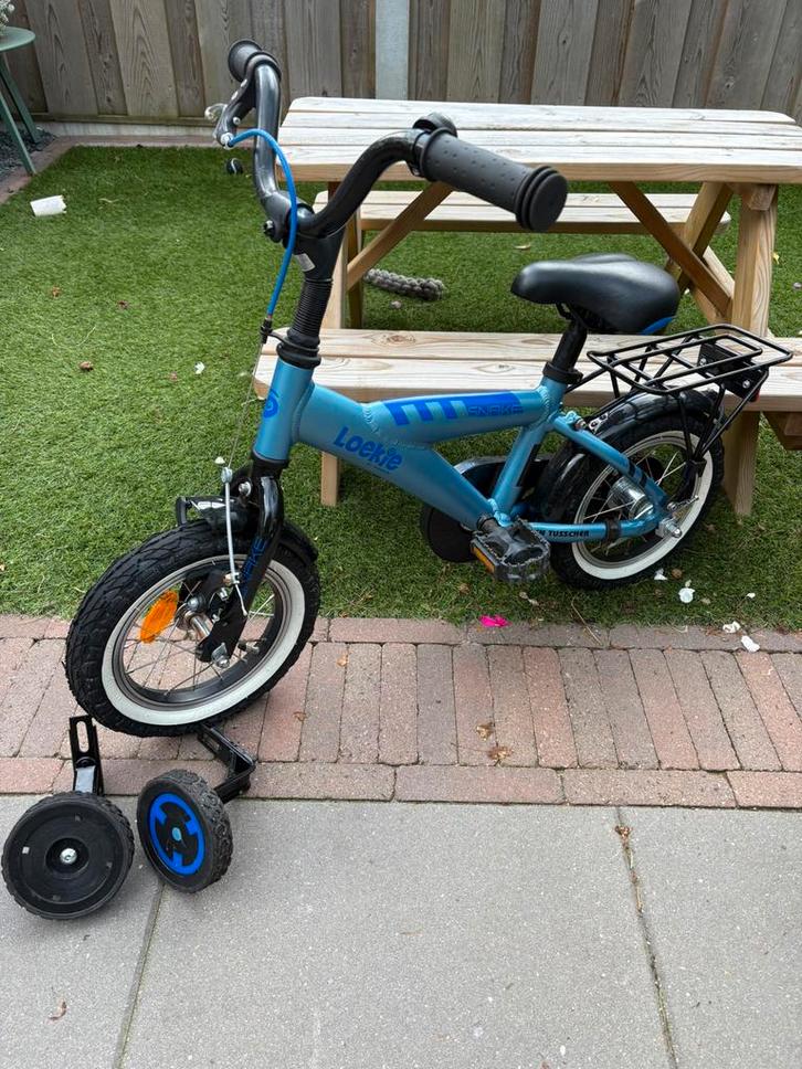 Loekie snake 12inch, Fietsen en Brommers, Fietsen | Kinderfietsjes, Zo goed als nieuw, Minder dan 16 inch, Zijwieltjes, Ophalen