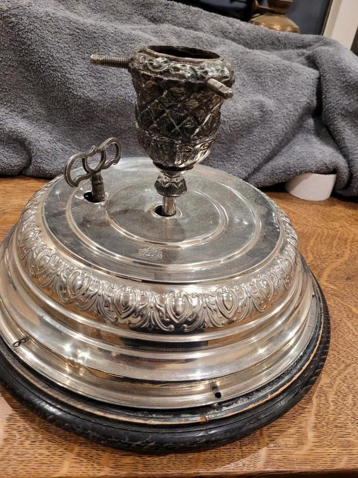 Antieke J.C. Eckardt kerstboomstandaard met muziek, Diversen, Kerst, Zo goed als nieuw, Ophalen of Verzenden