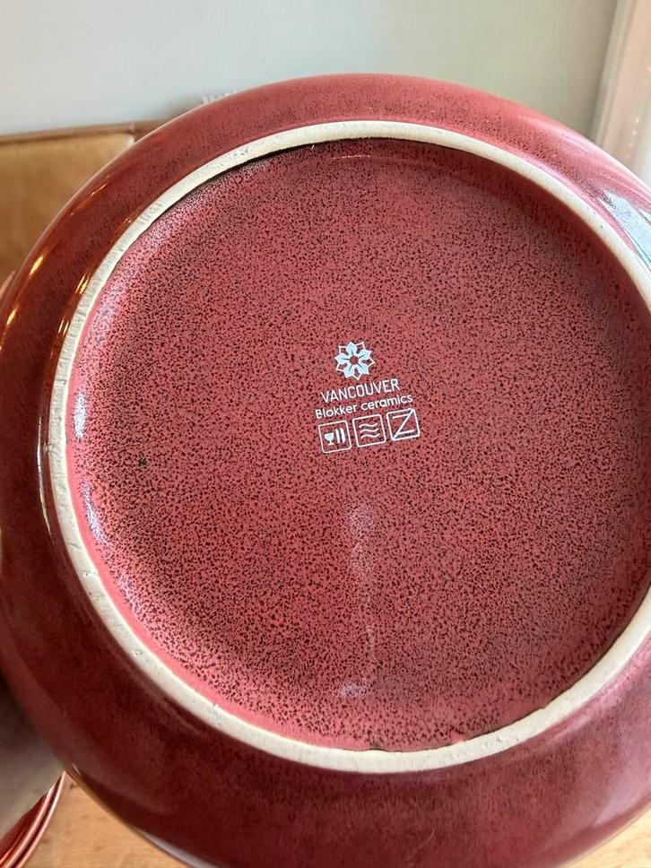 Servies set Vancouver van de Blokker, Huis en Inrichting, Keuken | Servies, Gebruikt, Compleet servies, Overige stijlen, Aardewerk