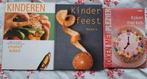 3x kookboek: Kinderen, Kinderfeest, koken met kids, gratis r, Ophalen of Verzenden, Zo goed als nieuw