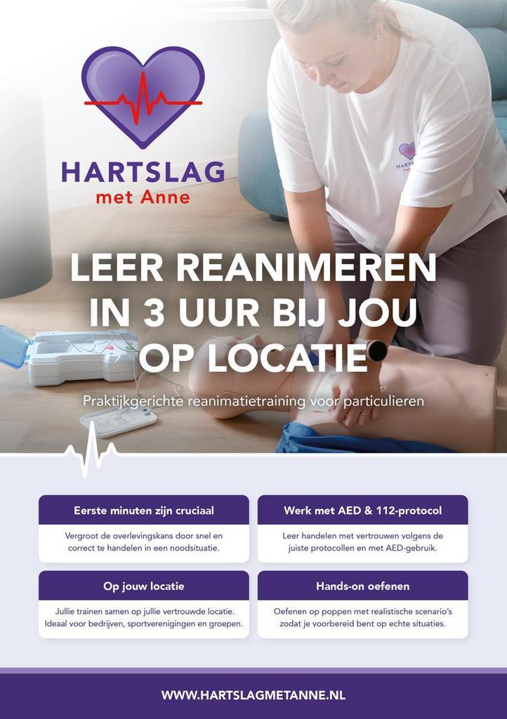 Reanimatie cursus voor jong en oud BLS PBLS, Vacatures, Stages en Leerbanen