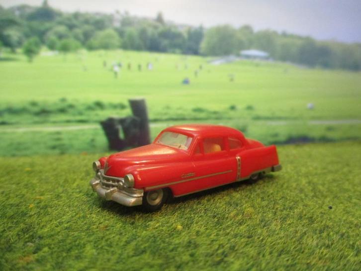 1953 Cadillac Series 62 - Busch Praliné rood, Hobby en Vrije tijd, Modelauto's | 1:87, Nieuw, Rietze, Ophalen of Verzenden
