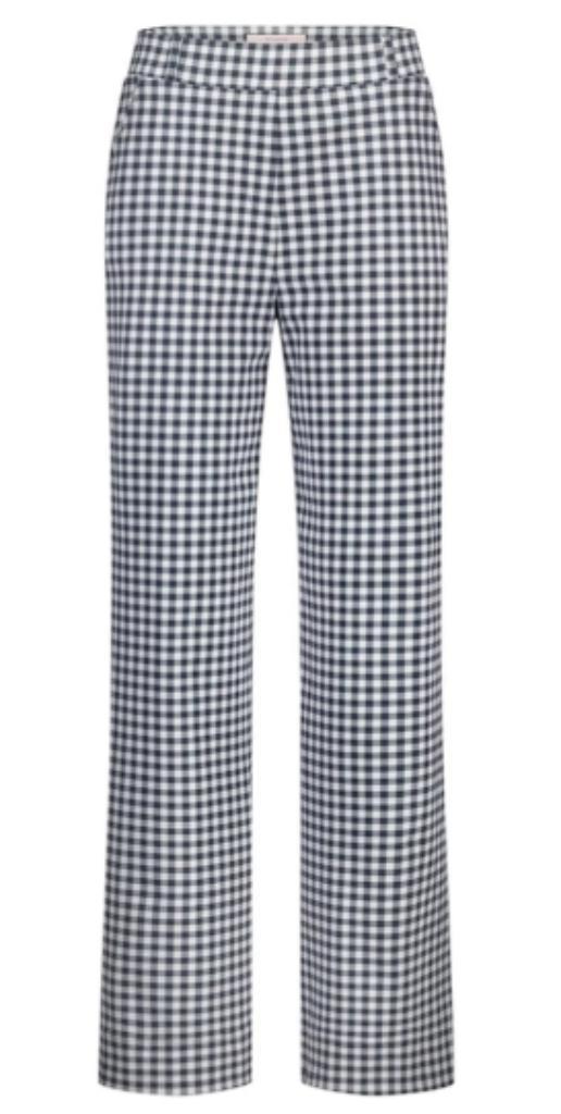 Studio Anneloes Broek DarkBlue dark blue/off white, Kleding | Dames, Broeken en Pantalons, Nieuw, Maat 46/48 (XL) of groter, Blauw