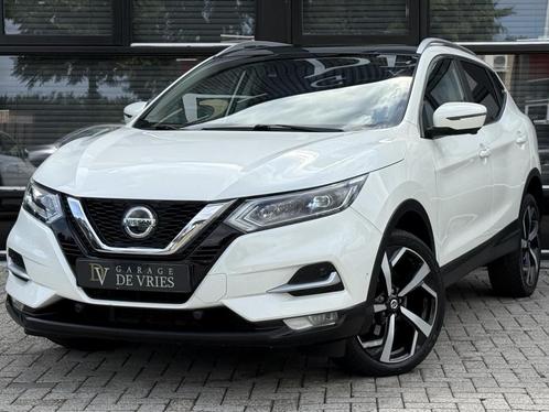 Nissan Qashqai 1.3 DIG-T Tekna + Aut Full Option ACC Panoram, Auto's, Nissan, Bedrijf, Te koop, Qashqai, 360° camera, ABS, Achteruitrijcamera