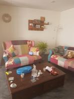 Rouze gekleurd, Huis en Inrichting, Banken | Bankstellen, Ophalen of Verzenden, Gebruikt, 75 tot 100 cm