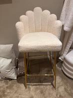 Teddy Kruk & Poef - Nieuwstaat - Super Deal!, Huis en Inrichting, Barkrukken, Nieuw, Ophalen of Verzenden, 1 kruk, Metaal