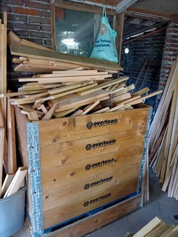 Te koop aangeboden ruim 1,2 kuub brandhout  beschikbaar voor biedingen
