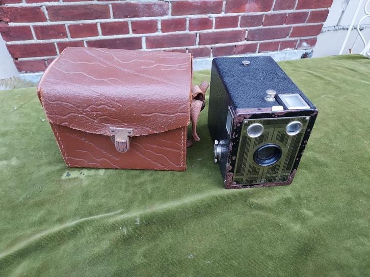 Antiek fototoestel Brownie junior six 20., Verzamelen, Fotografica en Filmapparatuur, Fototoestel, Voor 1940, Verzenden
