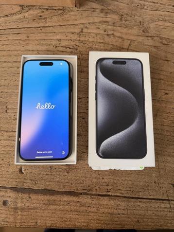 iPhone 15 Pro, Blue Titanium, 256 Gb  beschikbaar voor biedingen