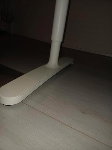 Wit Ikea Besta bureau 160x80 - afbeelding 4
