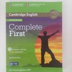 Boek + CD Cambridge complete first B2 2e editie, Ophalen of Verzenden, Zo goed als nieuw, Overige niveaus, Engels