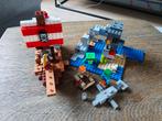 Lego Minecraft 21152, Ophalen of Verzenden, Zo goed als nieuw, Overige merken