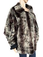 KOOKAÏ faux fur coat, Kleding | Dames, Bruin, Zo goed als nieuw, Maat 46/48 (XL) of groter, Verzenden