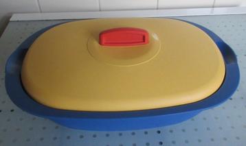 Vintage TUPPERWARE serveerschaal 1990 (magnetron) beschikbaar voor biedingen
