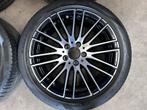 18 inch originele velgen + zomerbanden Mercedes C klasse, 18 inch, Gebruikt, Frank_derks@hotmail.com, 5712GG 9