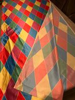 Rol stof / driehoek gekleurd / 150 cm x 190 cm, 120 cm of meer, 200 cm of meer, Ophalen of Verzenden, Zo goed als nieuw