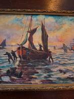 Schilderij, Antiek en Kunst, Kunst | Schilderijen | Klassiek, Ophalen of Verzenden