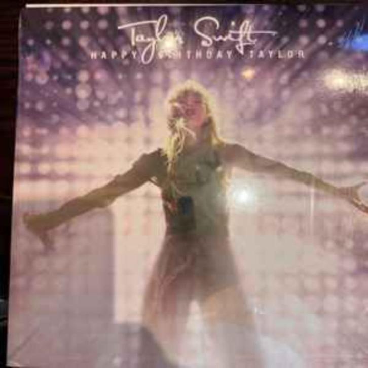 Taylor Swift - Happy birthday Taylor 1lp import limited ed., Cd's en Dvd's, Vinyl | Pop, Nieuw in verpakking, 2000 tot heden, 12 inch