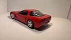 Chevrolet Corvette c5 red coupé Bburago 1.18, Hobby en Vrije tijd, Modelauto's | 1:18, Ophalen of Verzenden, Bburago, A, A