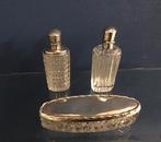 Zilveren Parfumflesjes & Doosje, Antiek en Kunst, Ophalen of Verzenden