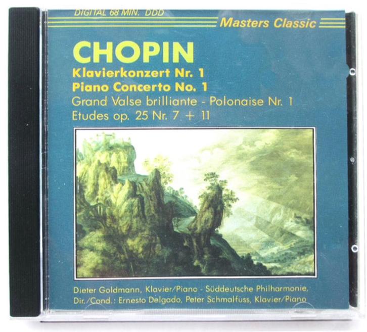Cd Chopin Pianoconcert nr. 1 e.a. Perfecte staat Goed doel, Cd's en Dvd's, Cd's | Klassiek, Zo goed als nieuw, Orkest of Ballet