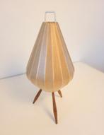 Vintage Tripod Cocoon tafellamp 1960, Gebruikt, Ophalen of Verzenden, Nvt, Overige materialen