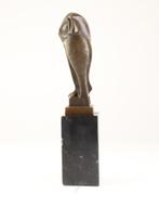 Bronzen art deco uil, Antiek en Kunst, Ophalen